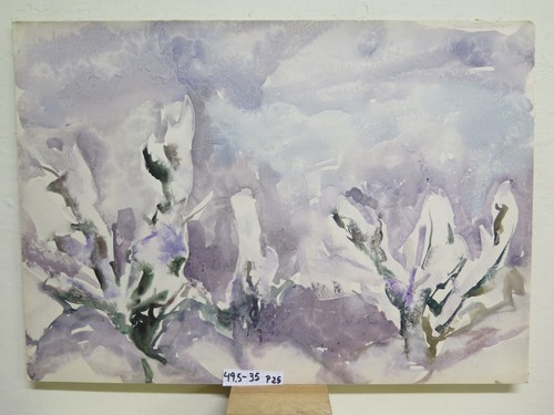 Antikes aquarell gemälde - aquarell,