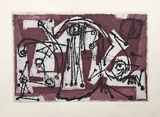 Hann Trier Farbradierung Trommeln 1955/56