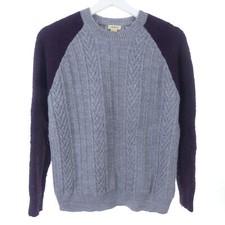 BELLEROSE Pullover Strickpullover Strick Knit Grau Rot Gr. 14 164