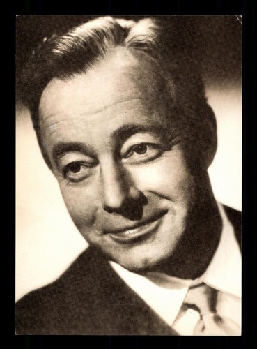 Heinz rühmann autogrammkarte - rühmann,