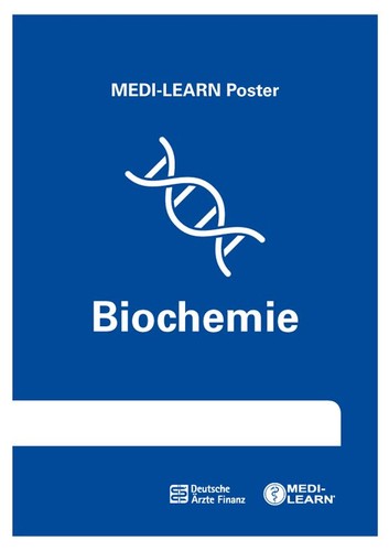 Biochemie medi learn poster - biochemie,