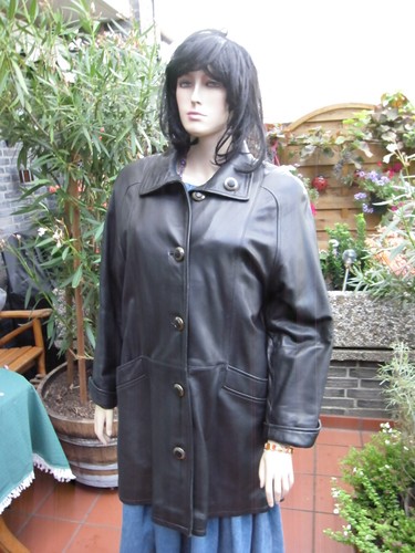 Damen lamm nappa ledermantel - damen, lamm-nappa