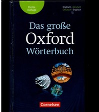 Das große Oxford Wörterbuch - Third Edition - B1-C1 Wörterbuch mit beigelegte...