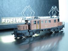 EDELWEISS RhB Ge4/4 No.82 Bernina Krokodil Spur H0m seltenes Messingmodell #EB