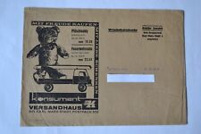 leere DDR Versandtasche konsument Versandhaus Karl-Marx-Stadt Drucksache Werbg.