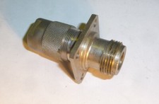 HF Buchse N-Norm Einbaubuchse Flansch mit Rückseitiger Schraube f. N Stecker /F6