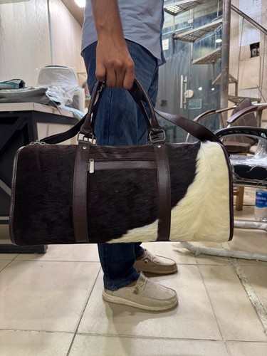 Luxury cowhide leather duffel - luxury,