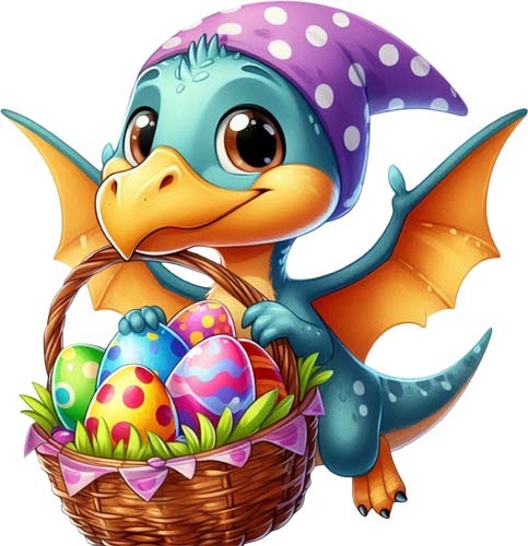 Ostern baby dinosaurier - ostern,