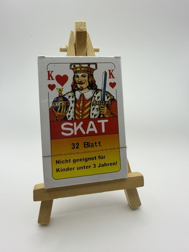 Skat karten spiel - karten, blatt
