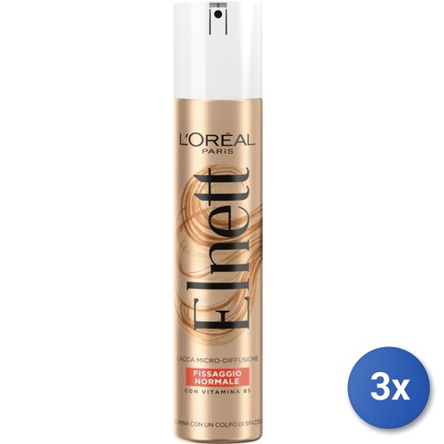 Oreal elnett haarspray - 3x,
