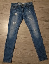 EDC By Esprit Damen Jeans Skin Destroyed  Schmales Beim Gr. W30 L32