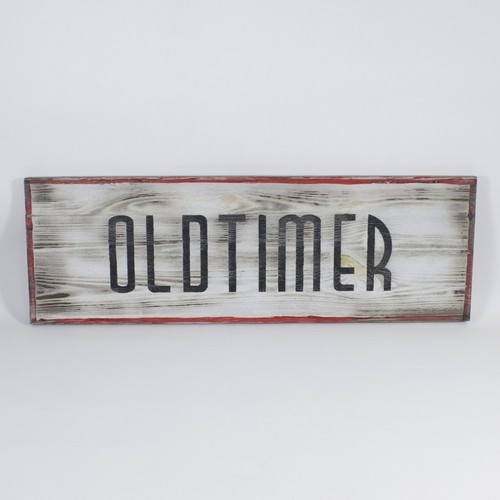 Holzschild oldtimer retro - oldtimer,