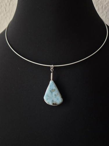 Larimar anhänger - anhänger, in