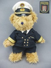 Seltener Original Hasibär WaschPo Wasserschutzpolizei Hamburg Polizei Teddy