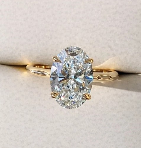 Karat gelbgold ovalschliff - karat,