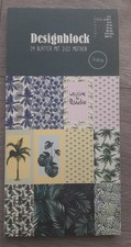 Designpapier Motivpapier Block Scrapbooking Basteln 15 × 30
