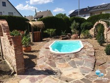 GFK Pool 4,0x2,5x1,25 set