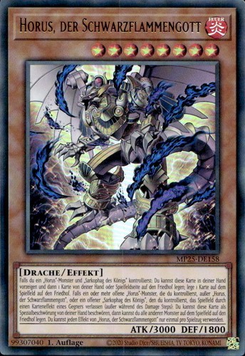 Horus der schwarzflammengott - der,