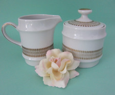 Milch & Zuckerdose Mitterteich Bavaria Goldbordüre 86011