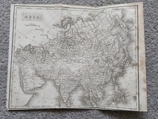 1829 Antike/Vintage Karte von