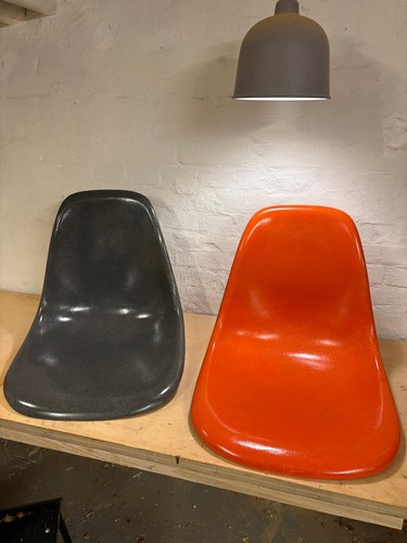 Eames fiberglas side chair - fiberglas,