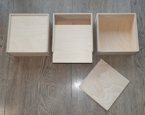 Kleine holzkisten mit - 3,