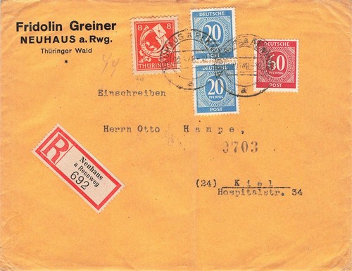 148436 sbz thüringen 96 - thüringen, nr.