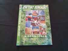 neue mode Sonderheft - KISSEN IDEEN - Schnittmuster Sticken Häkeln