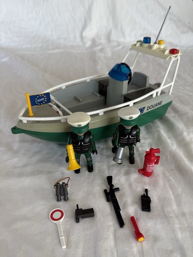 Playmobil 4471 zollboot mit - 4471,