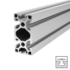 Aluprofil 50x100 Nut 10 Bosch