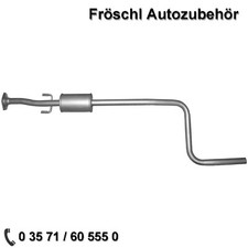 Mittelschalldämpfer auspuff - mittelschalldämpfer,