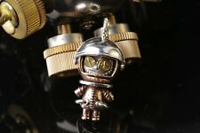 B36 Anhänger Astronaut Puppe Figur Männchen 925 Sterlingsilber