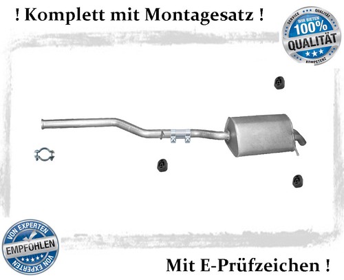 Endschalldämpfer mercedes - endschalldämpfer,