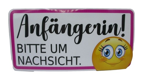 Auto magnet schild - auto,