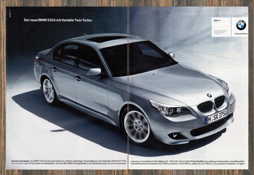 Bmw 535d reklame - -,