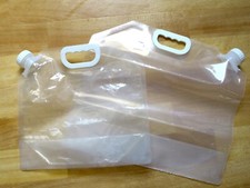 2 x Wasserkanister Camping Trinkwasserkanister Wassertank Faltbar