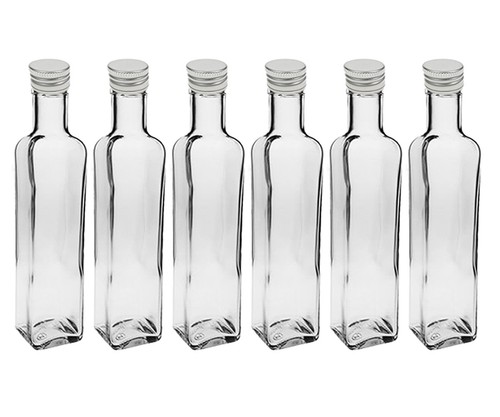 250 leere glasflaschen - x,