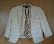 toller Anzug mit Weste Krawatte Kommunion Party Geburtstag Hochzeit Jugendweihe 