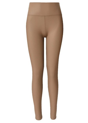 Damen kunstleder leggings - damen,