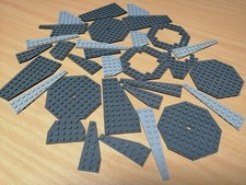 LEGO Konvolut großer Flügelplatten Wing Plates grau / Sammlung Star Wars