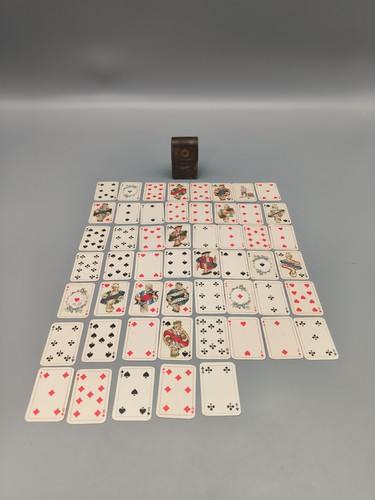 Antikes reise kartenspiel - kartenspiel, um