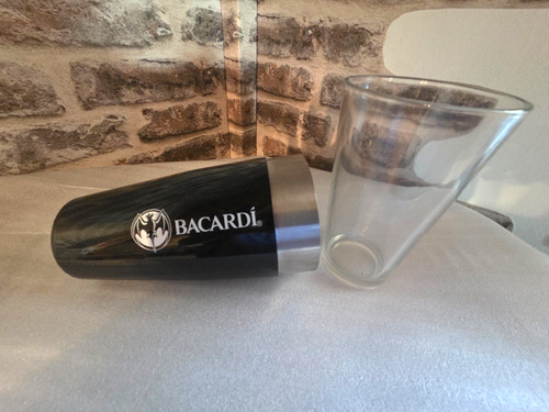Bacardi chaker glas - bacardi,