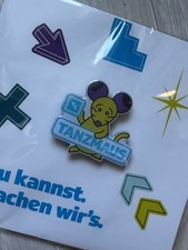 PIN Tanzmaus Anstecknadel Neu