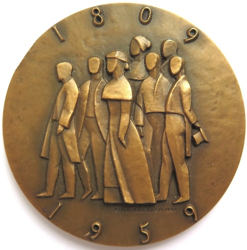 Medaille 1960 finnland 150 - medaille,