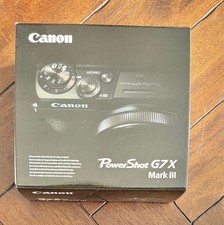 Canon PowerShot G7X Mark III schwarz / G7XM3 Digitalkamera / NEU & OVP