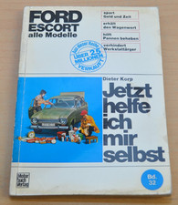 FORD Escort MK I Hundeknochen bis 1974 Motor Bremsen Reparaturanleitung JHIMS 32