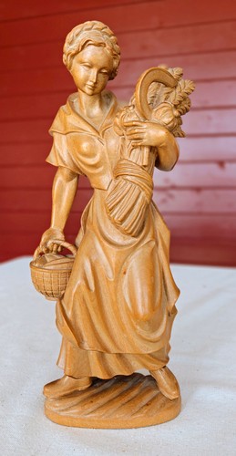 Große holzfigur 27cm - große,
