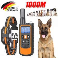 1000M Hund Ausbildung Stromschlag Erziehungshalsband Hunde E Shock Ton Funktion