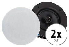 2x High End Gewebe Einbau Lautsprecher Hifi Decken Box Wand Montage Speaker 240W