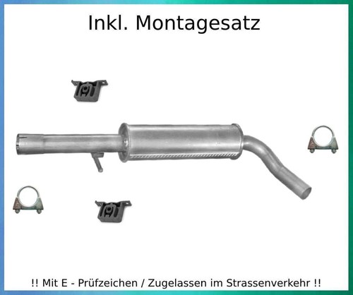 Mittelschalldämpfer golf - mittelschalldämpfer,